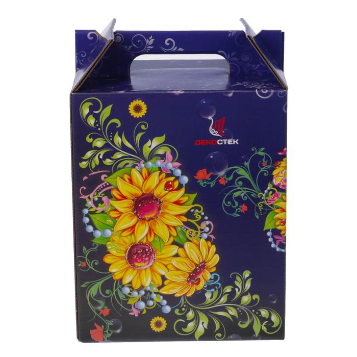 Набор питьевой "Подсолнух": кувшин 1,5 л, 2 стакана 250 мл