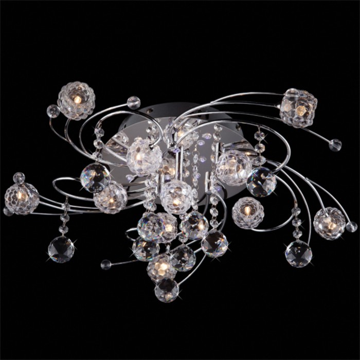 Люстра Marta 11x20Вт G4 хром 60x60x20см