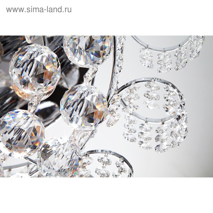 

Люстра Charm 9x60Вт Е27 хром 50x50x25см