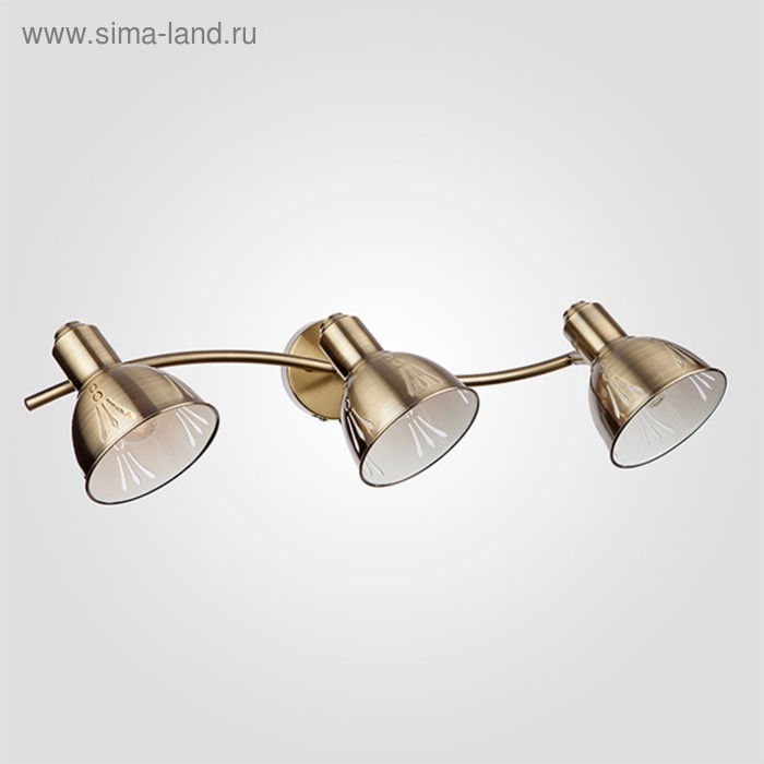 

Спот Azimuth 3x40Вт Е14 бронза 54x20x15см