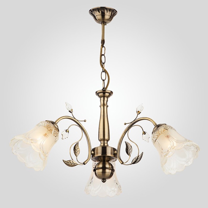 Люстра Orlando 3x60Вт Е27 бронза 50x50x58см