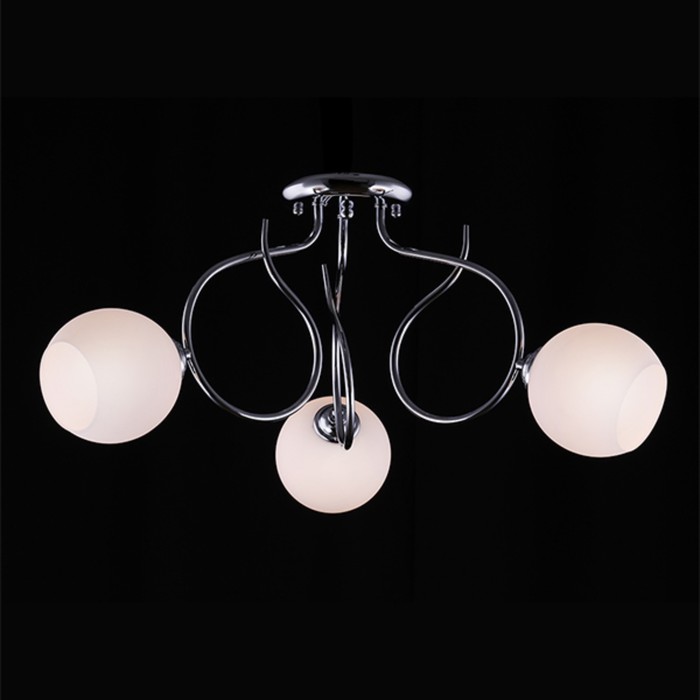 Люстра Avangarde 3x60Вт Е27 хром 60x60x30см