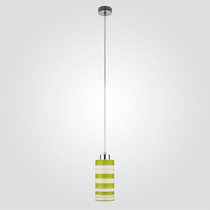 Люстра подвес Fortuna 1x60Вт Е27 хром 10x10x80см