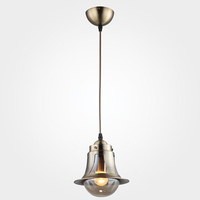 Люстра подвес Kongo 1x60Вт Е27 бронза 18x18x21см