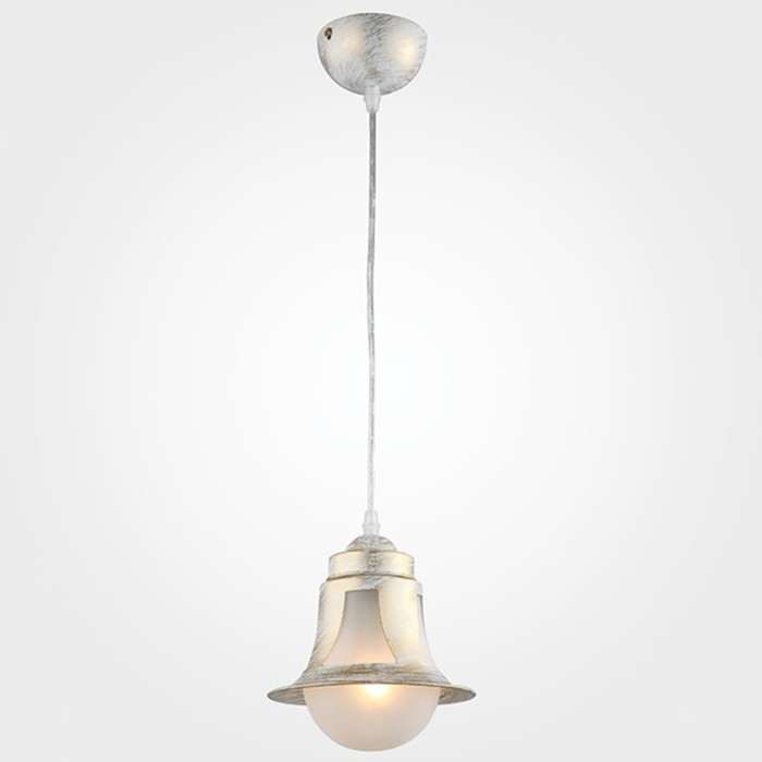 Люстра подвес Kongo 1x60Вт Е27 белый 18x18x21см