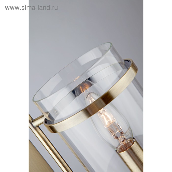 

Бра Consul 1x40Вт Е14 бронза 21x11x30см