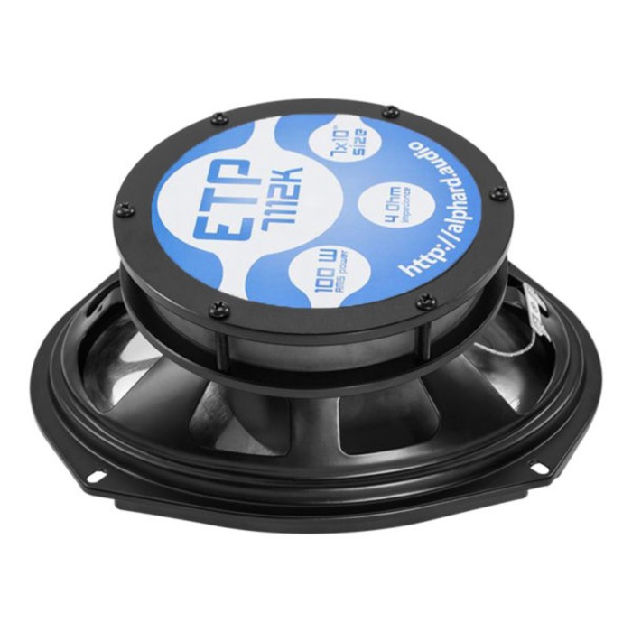 Акустическая система Alphard ETP 7112 4 Ом, 18х25 см, 200 Вт, набор 2 шт