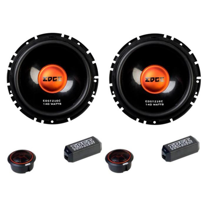 Акустическая система EDGE EDST216C-E6, 16 см, 140 Вт, набор 2 шт