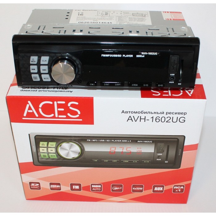 Автомагнитола ACES AVH-1602UG