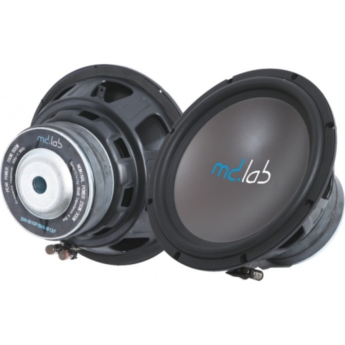 Сабвуфер MD.Lab SW-B12F, 12", 3.4 Ом