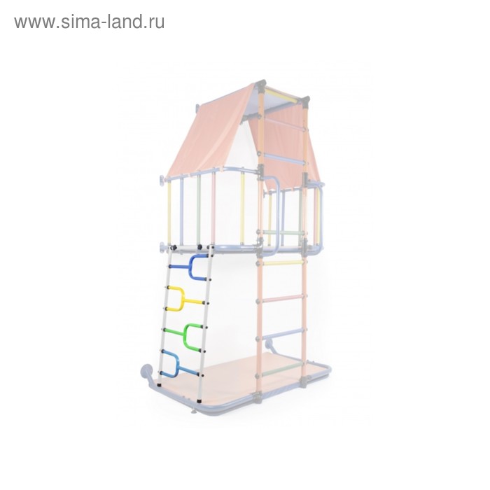 

Модуль металлический лаз, цвет белый/радуга