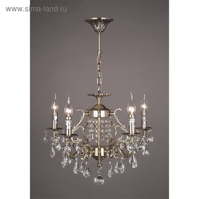 Люстра Juliana 5x60Вт Е14 бронза 50x50x85см 23102₽