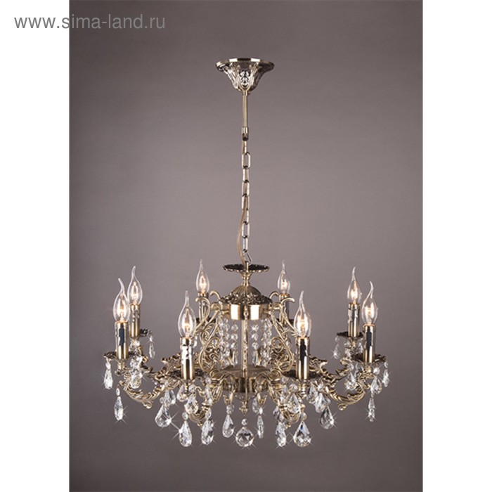 Люстра Juliana 8x60Вт Е14 бронза 65x65x85см 23391₽