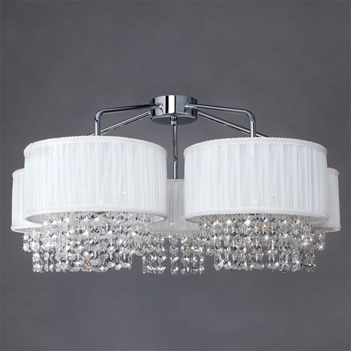 Люстра Aphrodite 5x40Вт Е14 хром 65x65x29см