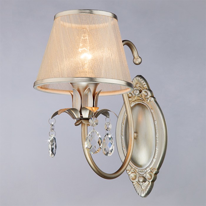 Бра Leticia 1x40Вт Е14 золото 15,5x26,6x29см