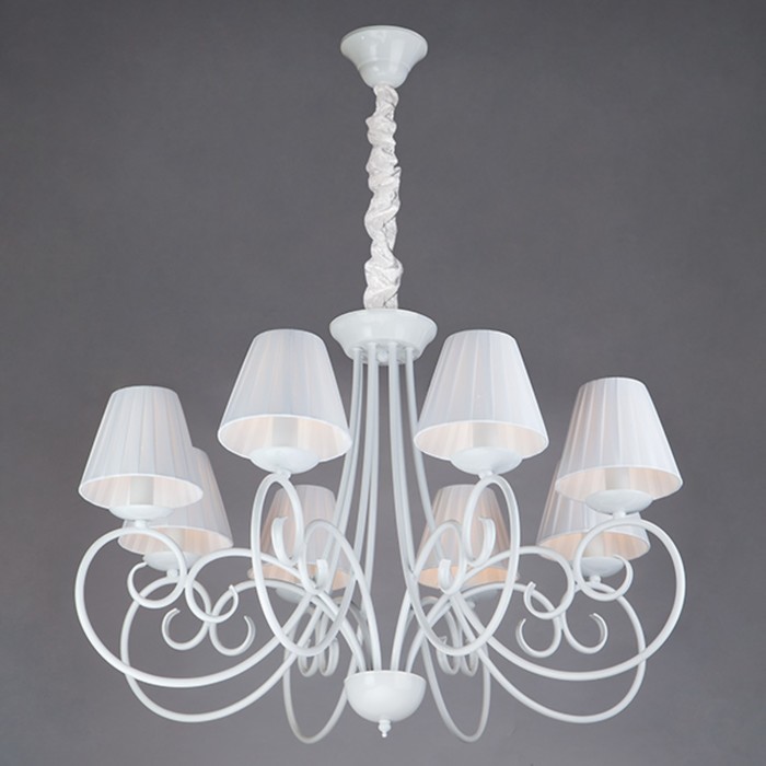 Люстра Severina 8x40Вт Е14 белый 73,3x73,3x93,3см