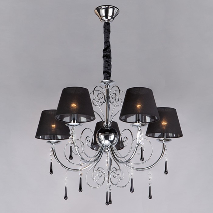 Люстра Marselle 5x40Вт Е14 хром 67,5x67,5x96,6см