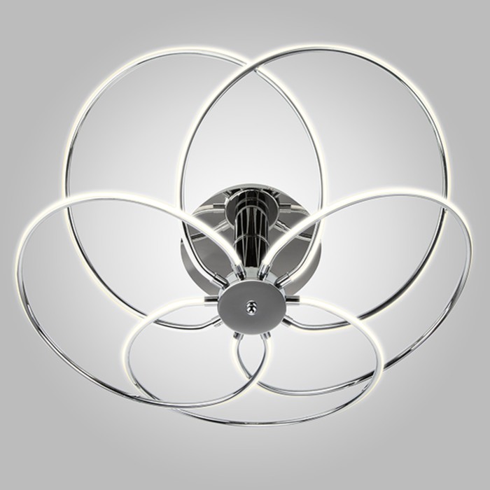 Люстра Infinity 115Вт LED хром 80x80x22см