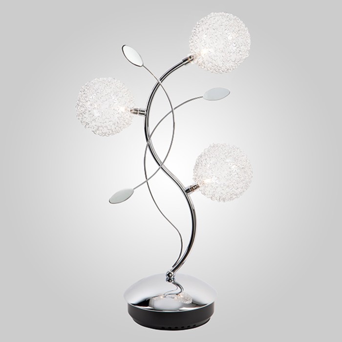 Настольная лампа Armeria 3x20Вт G4 хром 15x26x51см