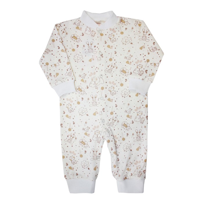 Комбинезон детский, рост 80 см, цвет экрю 6278