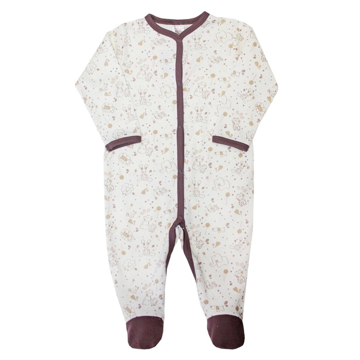 Комбинезон детский, рост 80 см, цвет экрю 6078