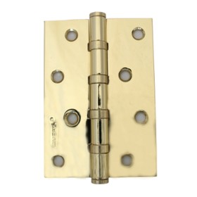

Петля дверная AVERS 100х70 B4G, 4 подшипника, цвет золото, 2 шт.