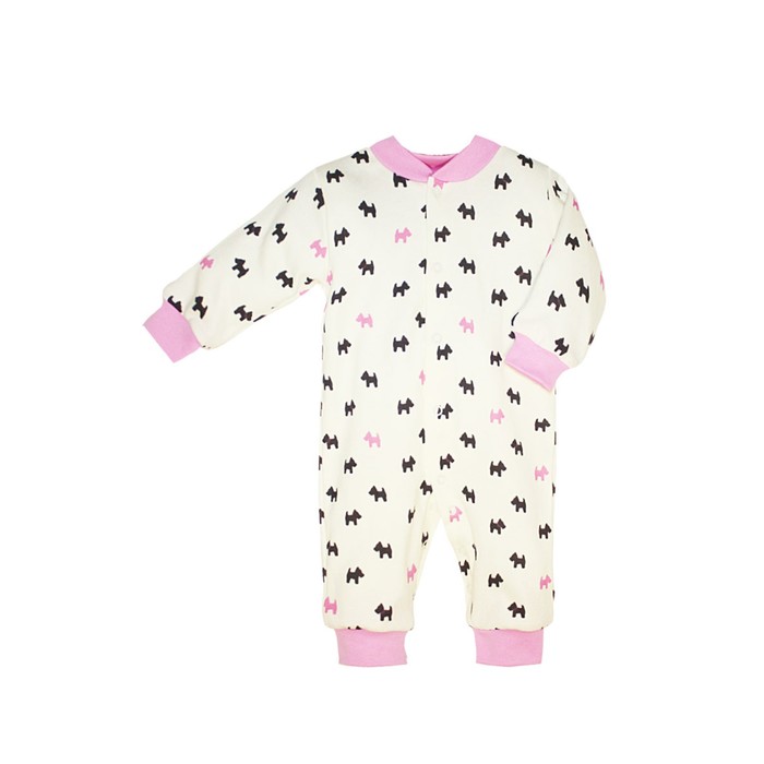 Комбинезон детский, рост 56 см, цвет розовый 6213