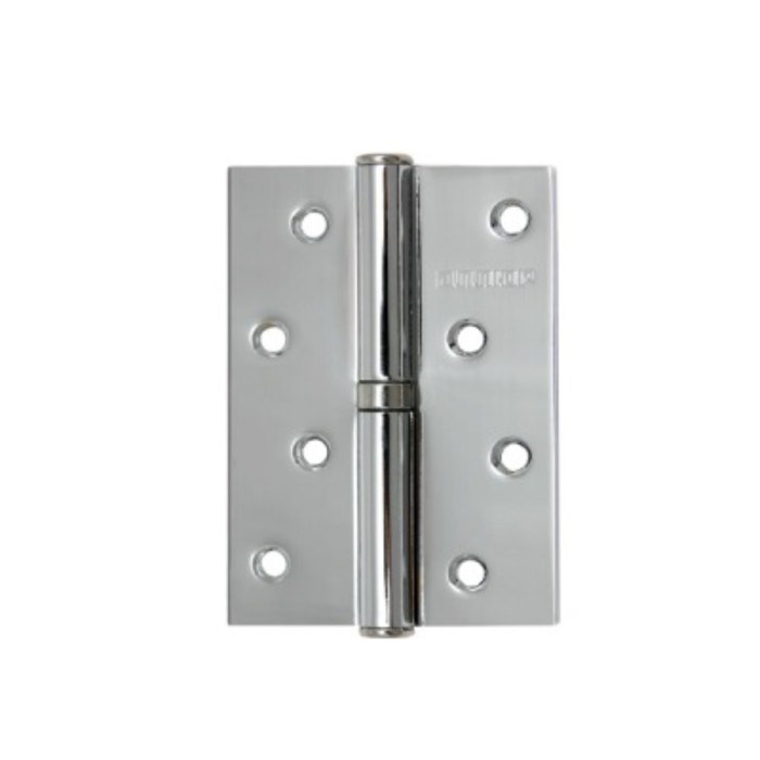 Петля дверная "АЛЛЮР" 2543 L1-LH-1BB-CP, 100х70 мм, левая, цвет хром