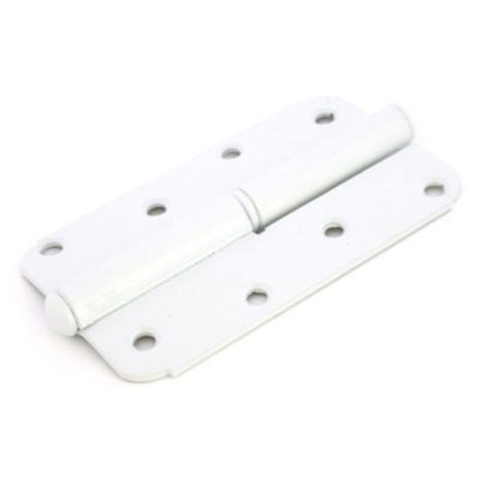 Петля накладная "Кунгур" ПН1-110, левая, б/ш, белая