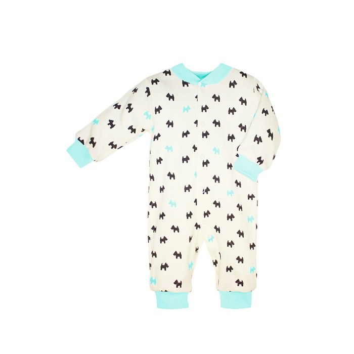 Комбинезон детский, рост 56 см, цвет мятный 6214