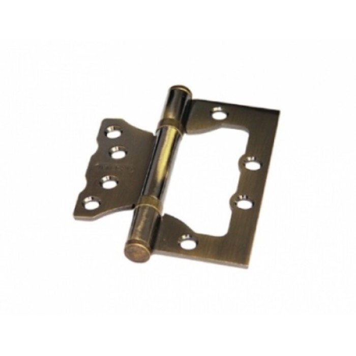 Петля накладная "СТАНДАРТ" 2BB AB, 100x75х2 мм, без врезки, цвет бронза