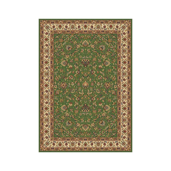 Ковер Heat-set BUHARA 5471, 0,8*1,4 м, прямоугольный, GREEN