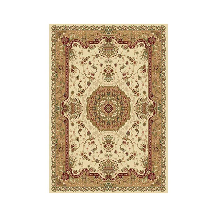 Ковер Heat-set BUHARA d037 1,6*3 м, прямоугольный, CREAM