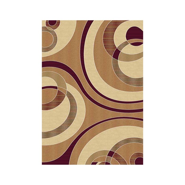 Ковер Heat-set BUHARA d151 1,6*3 м, прямоугольный, BEIGE