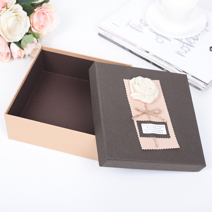 Набор коробок 3в1, 27 х 27 х 11,5 - 20,5 х 20,5 х 8 см