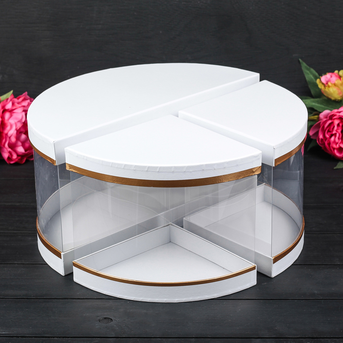 Набор коробок 3в1, 38 х 19 х 20 - 17 х 17 х 19,5 см