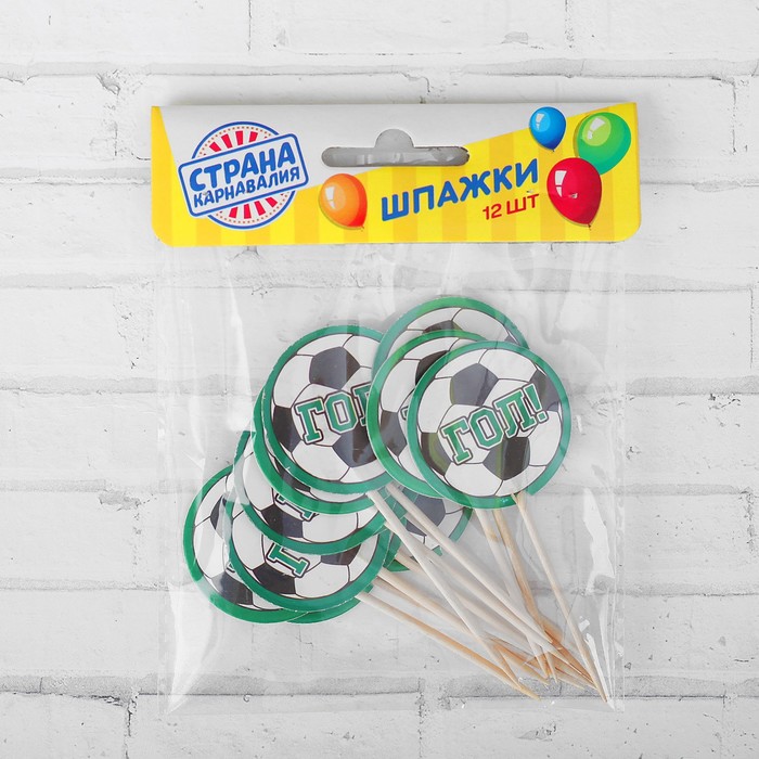 Шпажки "ГОЛ!" (набор 12шт)