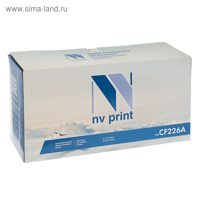 

Картридж NV PRINT CF226A для HP LaserJet Pro M402/M426 (3100k), черный