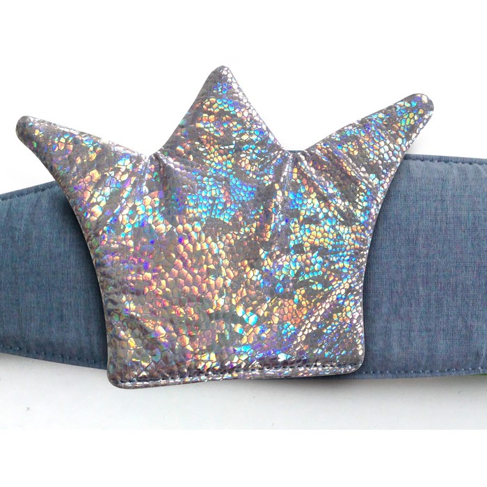 Фиксатор головы ребёнка в автокресле «Клювонос. Принцесса», цвет серебряный