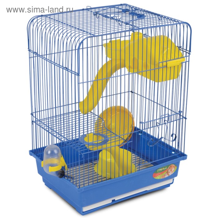 

Клетка Triol N YD-128 для грызунов, микс цветов, 30 х 23 х 41 см, микс