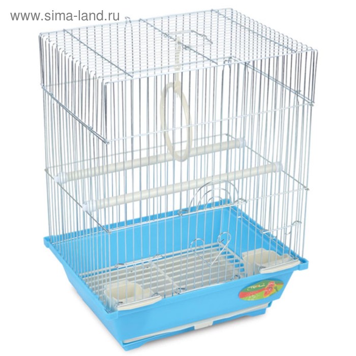 

Клетка Triol N 2105 для птиц, цинк, цвет микс, 30х23х39 см