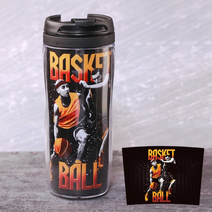 Термостакан "Баскетбол", 350 мл