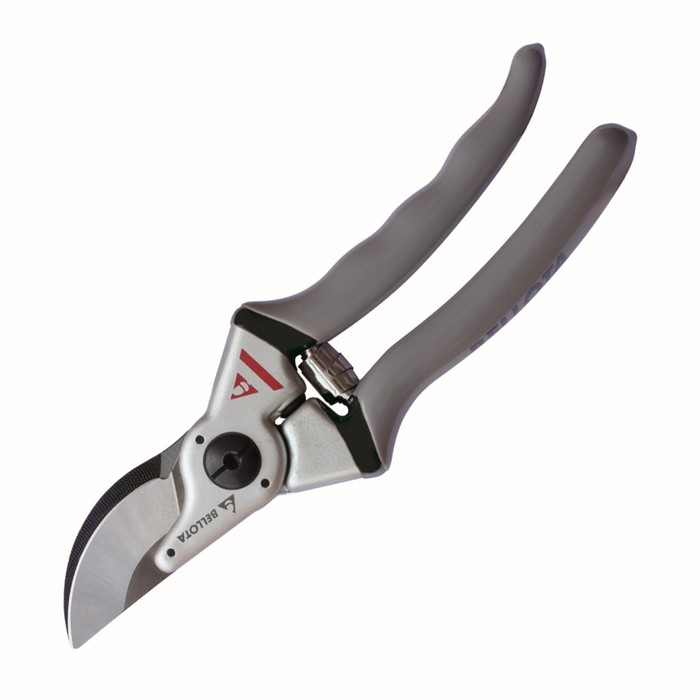 Секатор плоскостной, 8.2" (21 см), облегчённый, диаметр реза 25 мм, пластиковые ручки