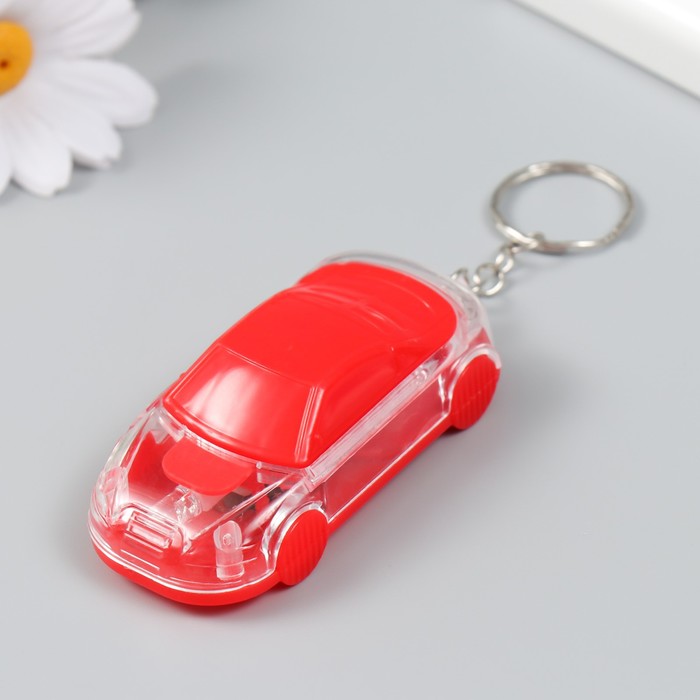 Фонарик с кольцом машина МИКС