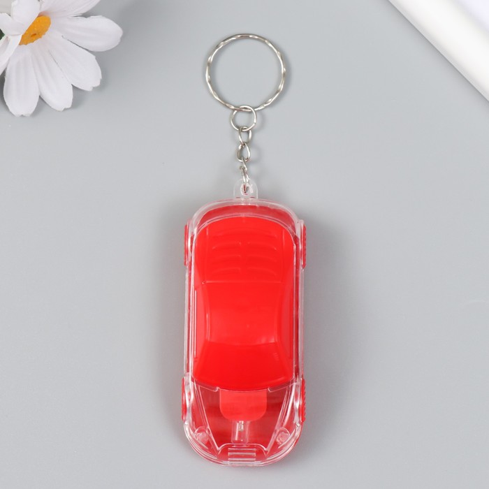 Фонарик с кольцом машина МИКС