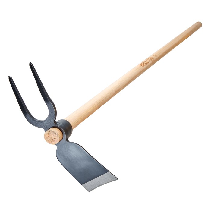 Мотыга кованная 90 см, с черенком
