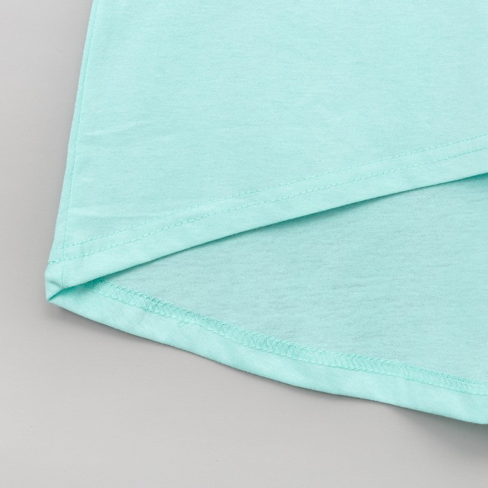 Пижама женская (футболка, бриджи) ПК257 цвет мята, р-р 46