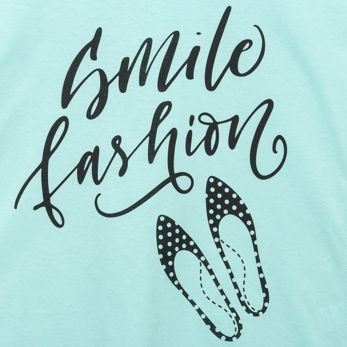 Пижама женская (футболка, бриджи) ПК257 цвет мята, р-р 60