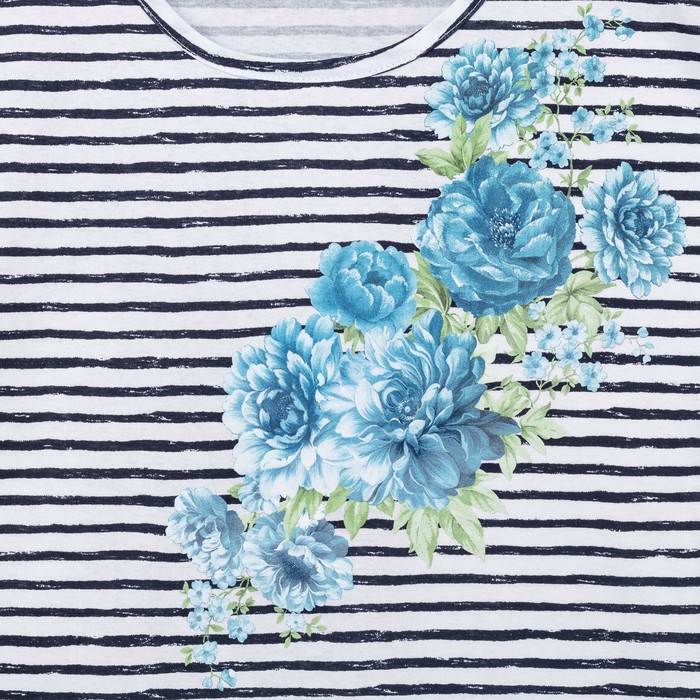 Коплект женский (футболка, бриджи) КК262 цвет МИКС, р-р 52