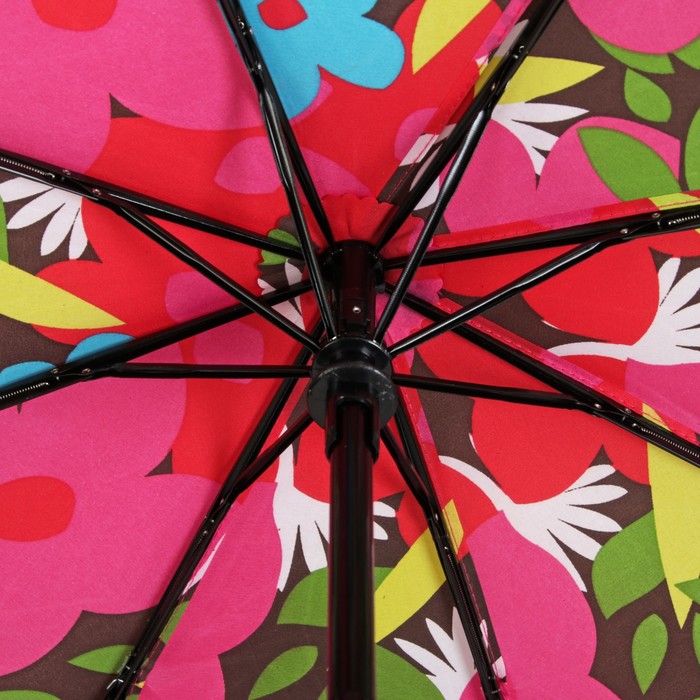 Зонт автоматический "Цветы средние" R=48см